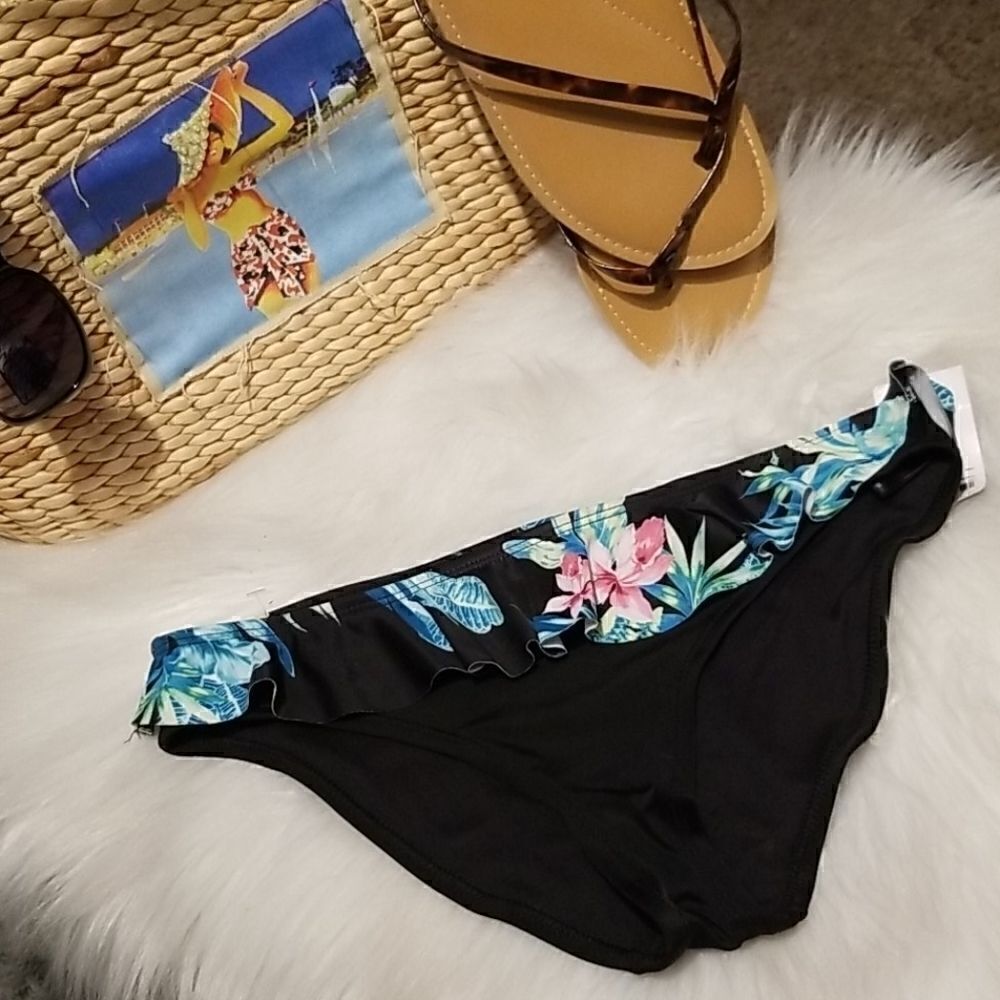 City Streets Floral Bikini Bottom NWT!!!